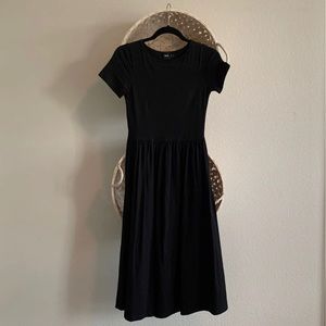 ASOS Black Midi Dress - sz.4